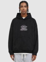 Men's Retro Ins Loose Suede Hoodie