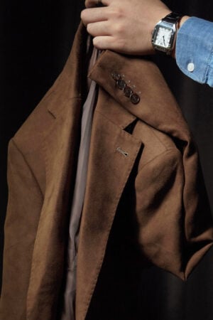 Men’s Amekaji Vintage Suede Blazer